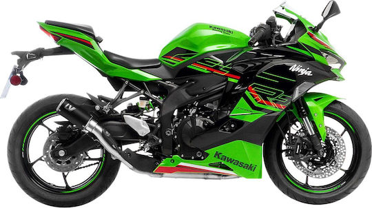 Leovince Auspuff-Endrohr S Lv Corsa S Black Edition 15409sbu Kawasaki Zx-4 Rr 400 Abs 24