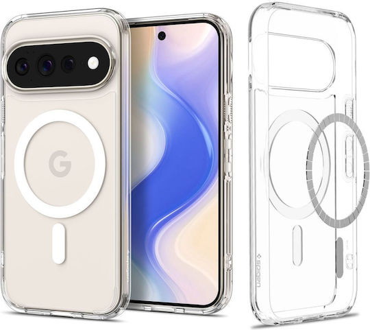 Spigen Ultra Hybrid (Mag Fit) Задна корица Пластмаса / Силикон Прозрачен (Google Pixel 11 Pro XL)