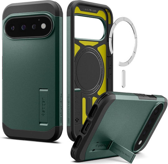 Spigen Tough Armor AI Mag Fit Umschlag Rückseite Grün Für Google Pixel 11 Pro