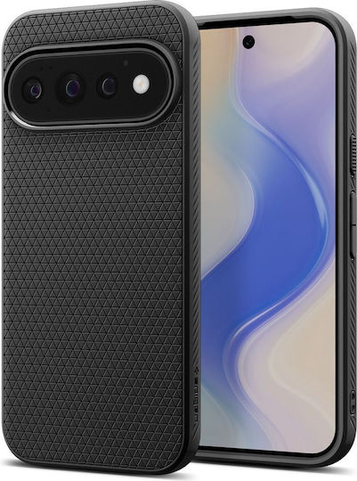 Spigen Liquid Air Rückseite Silikon Schwarz (Google Pixel 11 Pro)