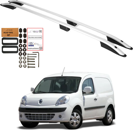 Erkul Erkul Aluminium Dachträger Für Renault Kangoo 2008-2022 Ohne Beine