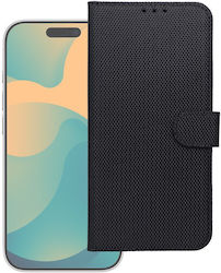 Fabric Handyhülle Schwarz für Motorola G37
