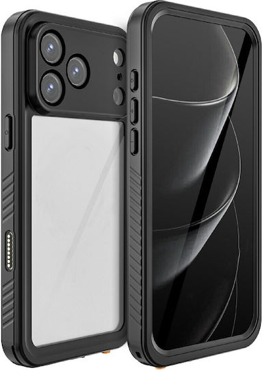 Redpepper Fs Ip68 Back Cover Plastic Rezistentă La Apă Transparent Pentru iPhone 17 Pro Max