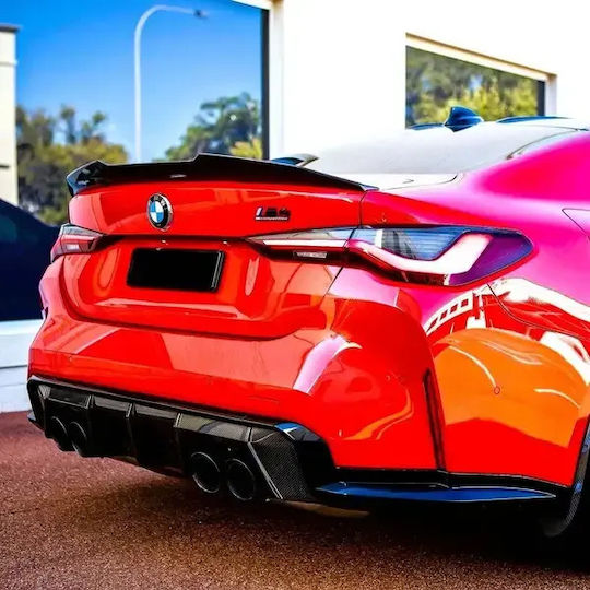 Αεροτομή Πορτ Μπαγκάζ Bmw G23 2021+ M4 Design Μαύρη Γυαλιστερή