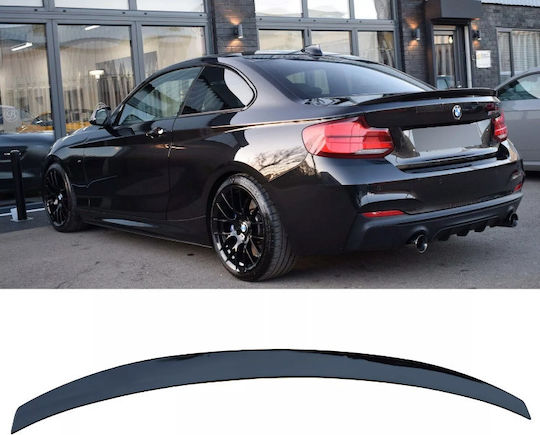 Autoheckspoiler Kofferraum Bmw F22 2014-2021 Schwarze Glänzende