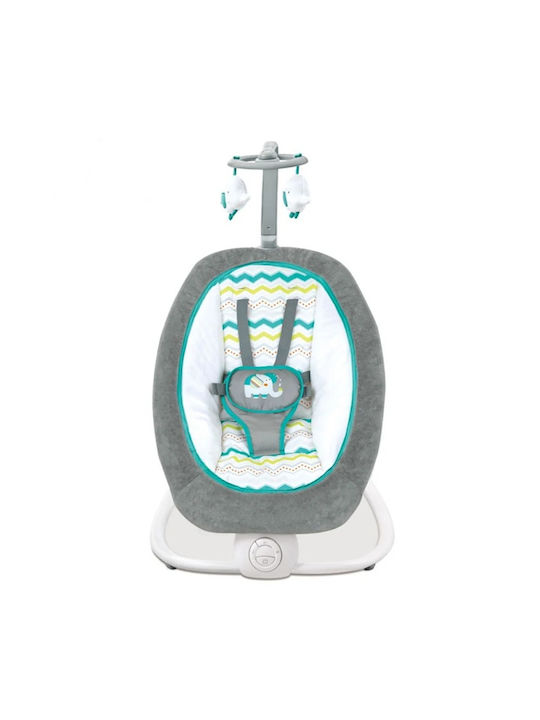Relax Electric Pentru Bebeluși Cu Muzică și Vibrație Albastru Pentru Copil Până La 9kg