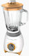 Sencor Μπλέντερ με Πλαστική Κανάτα 1.5 lt 500W Λευκό SBL 4370 500