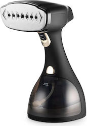 Myria Aparat de calcat vertical de Mână 1500W cu Recipient 260ml Negru