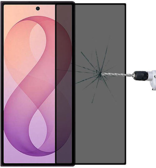 Galaxy Z Fold8 Ultra 5G Seiden Vollflächiges Datenschutz Tempered Glass Folie
