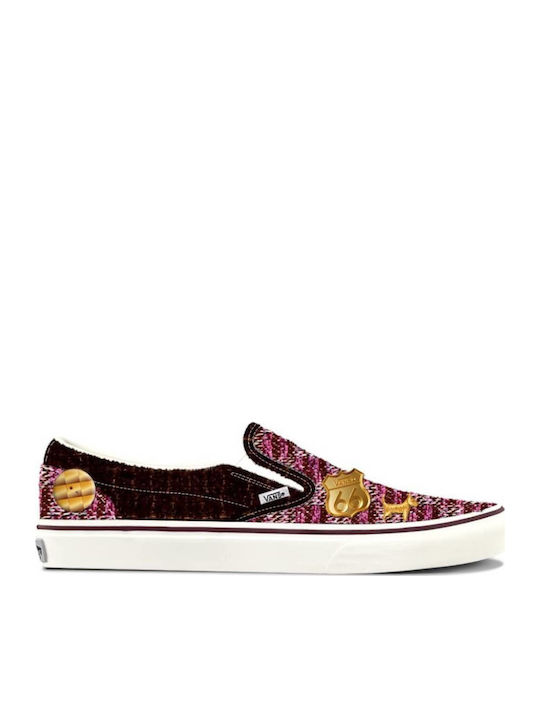 Vans Classic Classic Γυναικεία Slip-On Καφέ