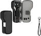 DJI Osmo Pocket 4p BRDRC Калъф За Екран Леща Антивибрационен Калъф За Филтър За Съхранение Черен