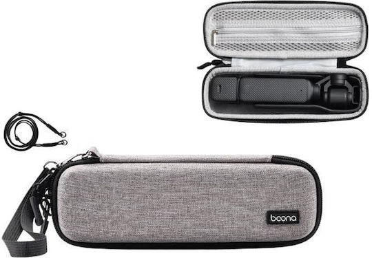 Baona Fd006 DJI Osmo Tasche 3 Hartschale Eva Actionkamera-Hülle Schutz-Reisehülle Grau + Kordel