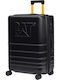 CAT Medium Hard Black Suitcase Height 65cm