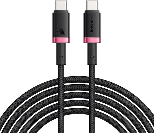 Baseus Dura Cable USB-C male - USB-C 240W Μαύρο 1m P10377803U03-01