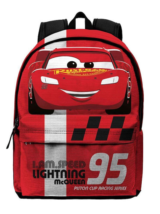 Karactermania Disney Pixar Cars Speed Red School Backpack