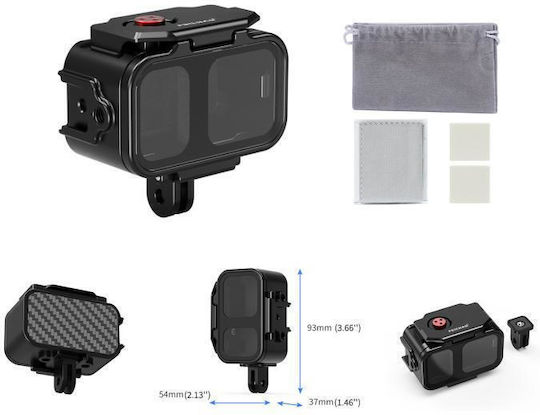 Dji Osmo Nano Feichao 80m Wasserdichte Aluminium Schutz Hülle Tauchgänge Spezifikationen Doppelkarten Schnellverschluss