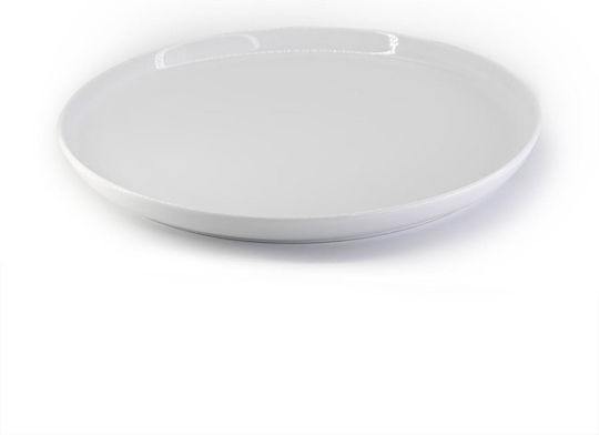 Duka Placă Joasă Din Porțelan Albă Cu Diametru 28cm
