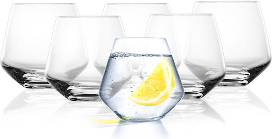 Duka Σετ Ποτήρια Κοκτέιλ Γυάλινα 390ml 6τμχ