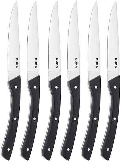 Duka Messer Set aus Rostfreiem Stahl 6 Stück Duka Messer Set aus Rostfreiem Stahl 6 Stück