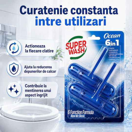 Block Λεκάνης με Άρωμα Φρεσκάδας 2x50gr