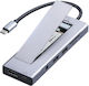 Θήκη για Σκληρό Δίσκο M.2 SATA III NVME με σύνδεση USB 3.2 / USB 2.0 σε Διάφανο χρώμα