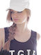 Atlantis 860 Tank Jockey Cap Military 100% Cotton Brushed White
