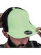 Atlantis 846 Snap Mesh Εξάφυλλο Καπέλο Τζόκεϋ 100% Πολυεστέρας Green Black