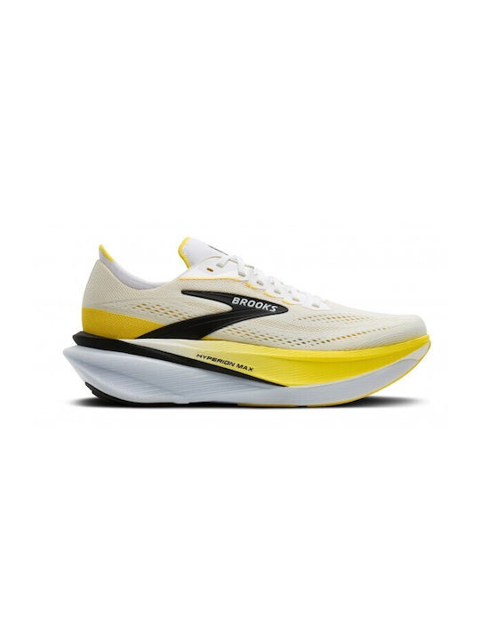 Hyperion Max 4 Men's Sport Shoes Running White Cyber Yellow Black