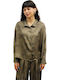 Long Sleeve Women's Shirt Brown