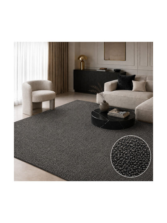 Saray Home Jollie Правоъгълен Сив Килим За Ками...