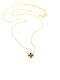 Kontopoulos Necklace From Gold Plated Silver Black