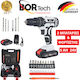 Bortech CD6306 Акумулаторна Бормашина-Винтоверт 24V 2x5Ah