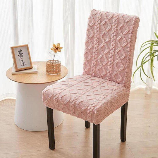 Elastic Chair Cover Pink Elastic Chair Cover Pink