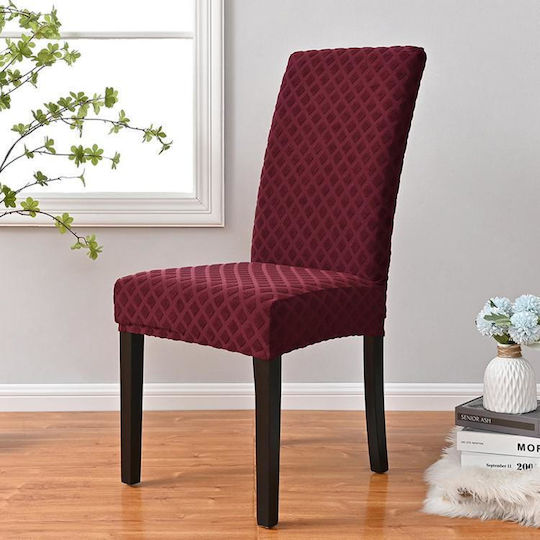 Elastische Abdeckung Für Stuhl Rot 60cm