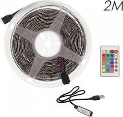 Rixme Αδιάβροχη Ταινία LED 5V RGB 2m Rixme Αδιάβροχη Ταινία LED 5V RGB 2m