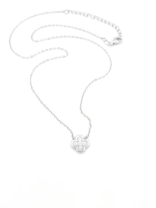 Kontopoulos Silver Cross with Chain