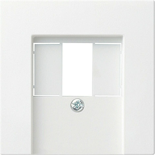 Πλαίσιο Διακόπτη Gira System 55 Cover Tae Junction Box *pure White Satin Matt*