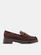 Women's Loafers In Brown Color