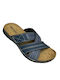 Herren Hausschuhe Blau Anatomisch AN-02889-3-8