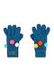Kids Knitted Multicolour Gloves