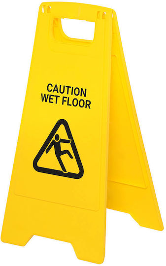 Πινακίδα Δαπέδου Πλαστική Wet Floor 30x65εκ