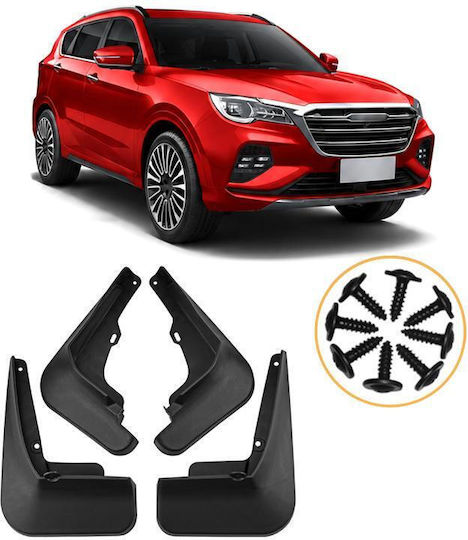 Chery Jetour X70 2020-2024 4 Τεμάχια Σετ Προστατευτικά Φτερών Λασπωτήρες Τροχών Αυτοκινήτου