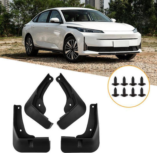 Changan Nevo A05 2025 4 Τεμάχια Σετ Προστατευτικά Φτερών Πιτσιλίσματα Τροχών Αυτοκινήτου