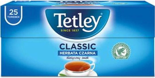 Tetley Black Tea 25 Bags 1.5gr