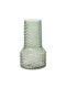 Kaemingk Decorative Green Glass Vase 13.8x13.8xH24cm