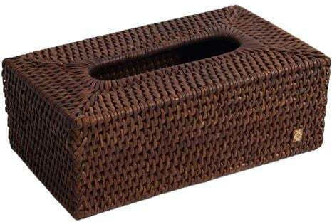 Heho Rattan Държач за кърпички Кафяв 25x14x9cm L473543038