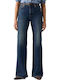 Ribcage Women's Jean Pants Flared