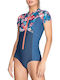 Costum De Baie Întreg Deep Kobalt