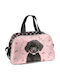 Paso Kinder Tasche Umhängetasche Schwarz 40x25x15cm