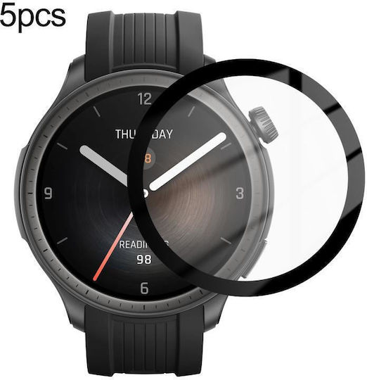 Amazfit Balance 5 Τεμάχια Πακέτο Pmma Composite Soft Screen Protector Film Κουτί Λιανικής Πώλησης Χρώματος